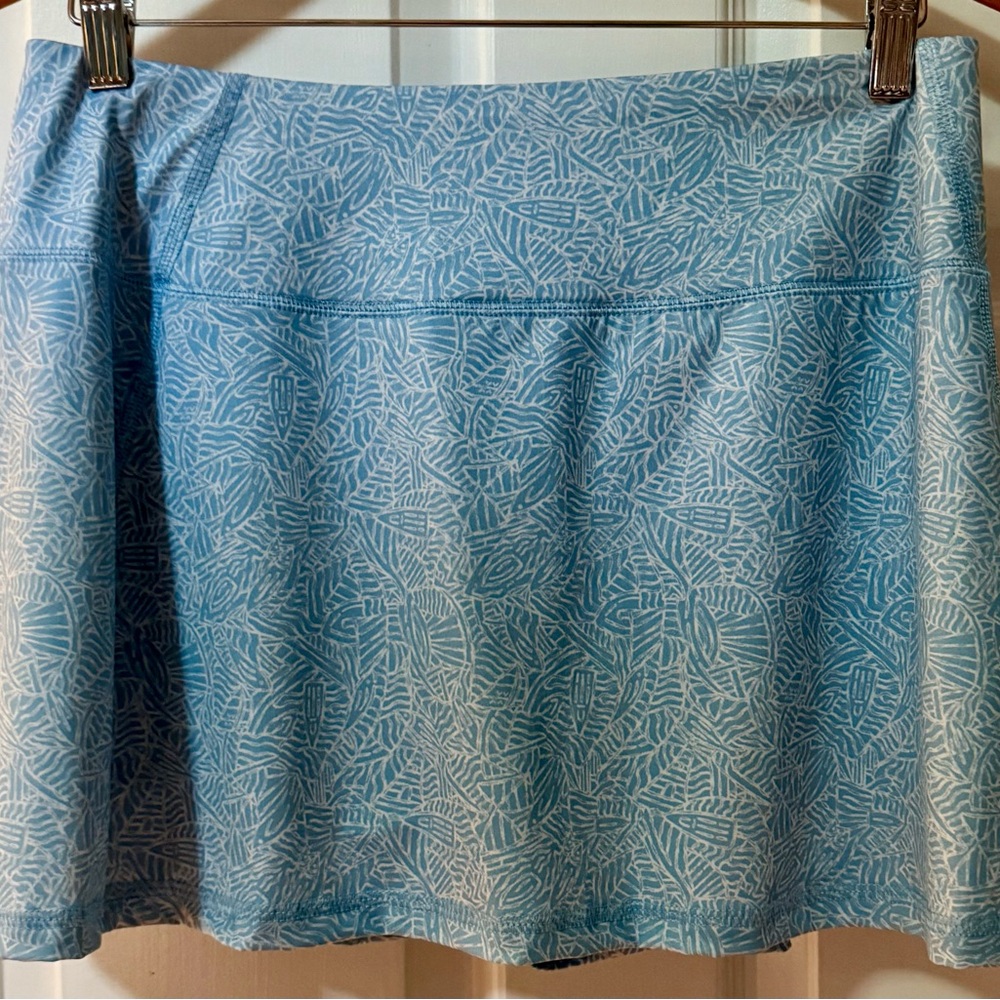 Vineyard Vines Blue Skater Mini Skirt for Casual Wear